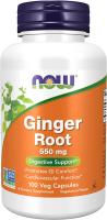 NOW Supplements, Ginger Root 550 mg for Digestive 