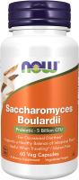 NOW Supplements, Saccharomyces Boulardii, Probiotic - 5 Billion CFU - 60 Vcaps