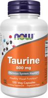 NOW Supplements, Taurine 500 mg, Nervous System He
