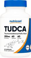 Nutricost Tudca 250mg; 60 Capsules (Tauroursodeoxycholic Acid) - Premium Quality