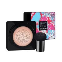 O'CHEAL Beauty Cream BB Cream Foundation Cream for Face Makeup, Compact Natural