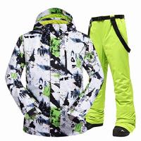 OLEK Ski Suit Men Winter Warm Windproof Waterproof