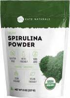 Organic Spirulina Powder, Nutrient Dense Superfood Supplement for Immune Support and Antioxidants - 