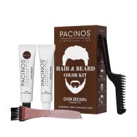Pacinos Hair & Beard Color Kit (Dark Brown) - &hellip;