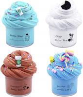 Partyin Butter Slime Kit, with Mint, Watermelon, C&hellip;