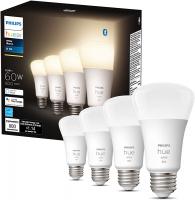 Philips Hue White A19 LED Smart Bulb, Compatible w