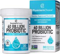 Probiotics 60 Billion CFU, Probiotics for Men, Women, Adult's Dietary Supplement, Delayed Release Ve