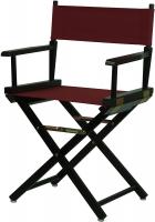 Casual Home 18" Director's Chair Black Frame 