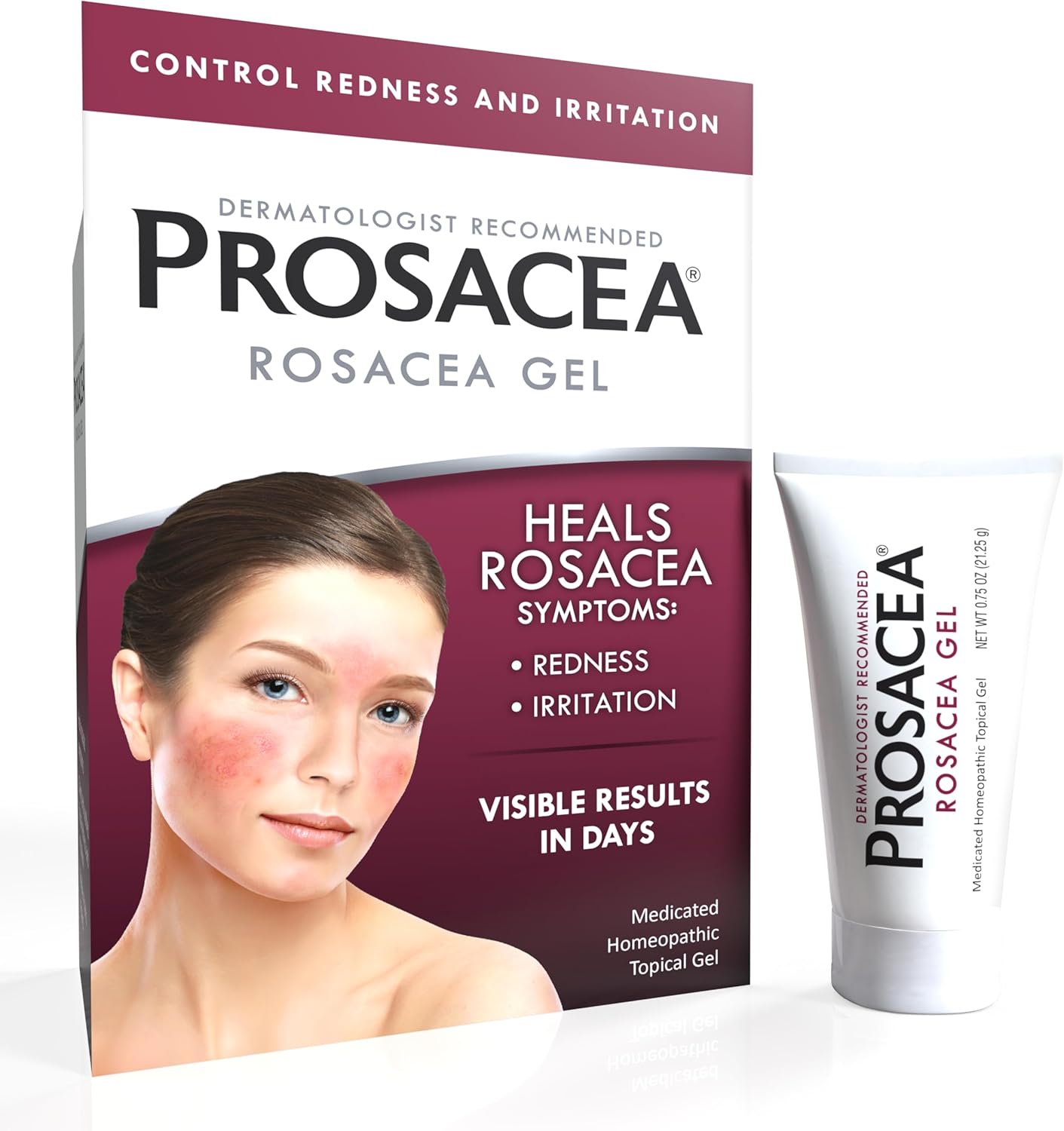 Prosacea Medicated Rosacea Treatment for Face - 0.