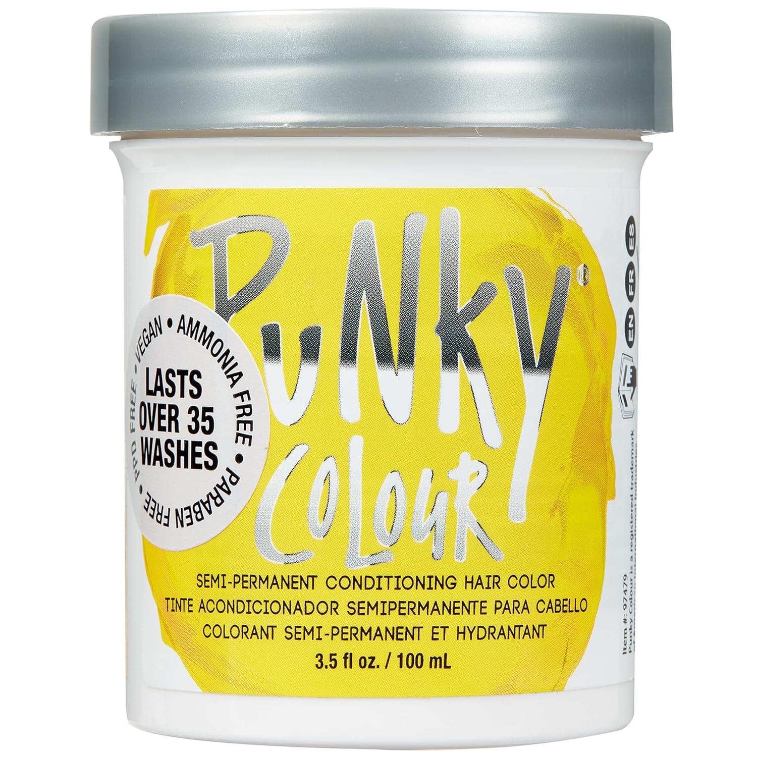 Punky Bright Yellow Semi-Permanent Hair Colour – Vegan & Bold Pakistan