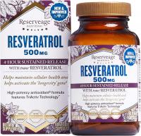 Reserveage Beauty, Resveratrol 500 mg, Antioxidant