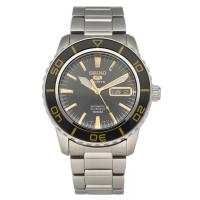 Seiko 5 Sports 7S36-04N0 Stainless Steel 42 mm Bla