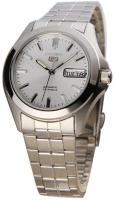 Seiko Men s SNKK87 Two Tone Stainless Steel Analog with White Dial Watch