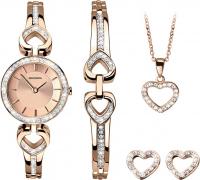 Sekonda Rose Gold Watch Set: 32mm Elegance, Pakist