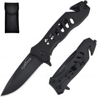 Sharp Tactical Folding Spring Assisted Pocket Knif