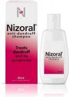 Nizoral Anti-Dandruff Shampoo 60ml: Proven Relief for Dandruff Flare-Ups and Itching, with Soothing 