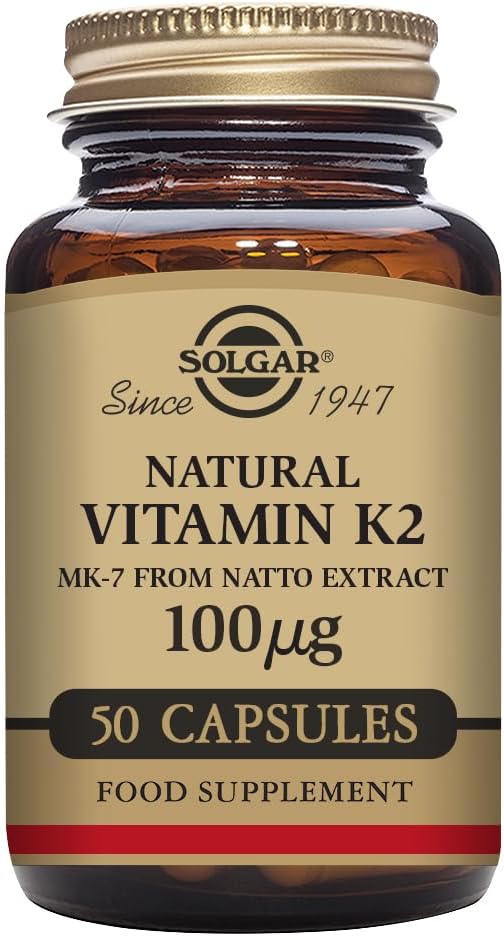 Solgar Vitamin K2 MK7 100mcg - Premium Bone Health