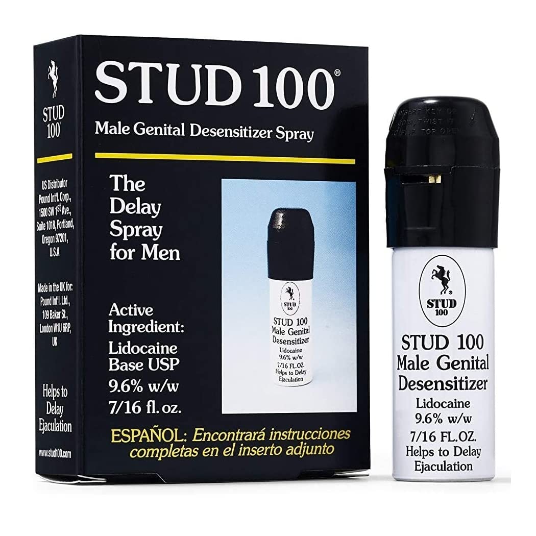 Stud 100 Delay Spray for Men 0.44 fl oz – Long L