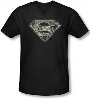 Superman - Mens All About The Benjamins V-Neck T-S