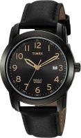 Timex Men's T2P133 Highland Street Watch Tan Leath