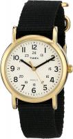 Timex Unisex T2P4769J Weekender Gold-Tone Watch wi