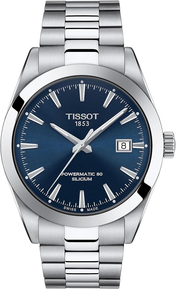 Tissot Mens Gentleman Swiss Automatic Stainless St