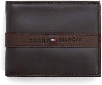 Tommy Hilfiger Men's Genuine Leather Slim Bifold W&hellip;