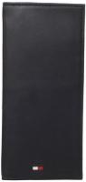 Tommy Hilfiger Men's Leather Secretary Wallet - Black