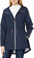 Tommy Hilfiger Women s Hampton Twill Anorak, Navy - Large