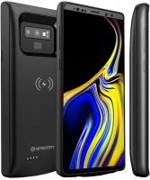 Upgraded Galaxy Note 9 Battery Case Qi Wireless Charging, 5000mAh Rechargeable Extended Charger Case