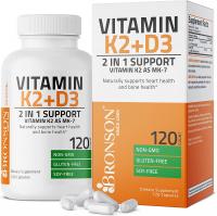Vitamin K2 (MK7) with D3 for Bone and Heart Health