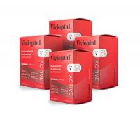 Vivioptal Active 1 Year Supply - Multivitamin & Multimineral Supplement, Pack of 4 - Ginseng &am