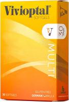 Vivioptal Multi 30 Capsules - Multivitamin & Multimineral Supplement - Lipotropic Substances &am