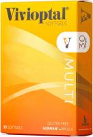 Vivioptal Multi 30 Softgels - Multivitamin & Multimineral Supplement - Lipotropic Substances &am