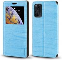 Vivo iQOO Neo 5 Lite V2118A Case, Wood Grain Leath