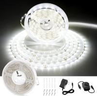White LED Strip Lights, Bright LED Tape Light, for