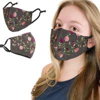 Women Handcrafted Floral Embroidered Face Mask Cot