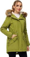 Women Winter Parka Coat, Windproof Women Winter Co