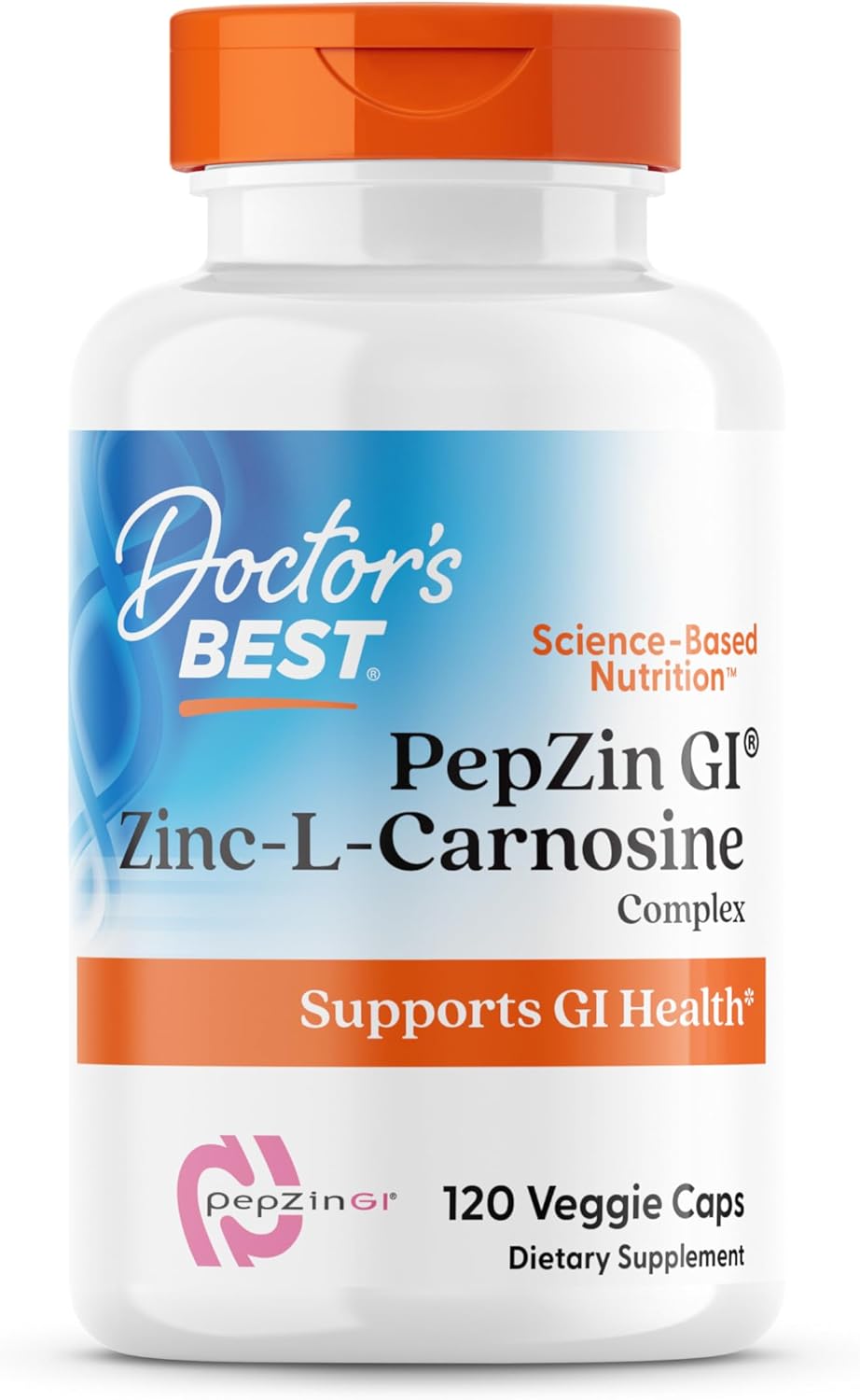 Zinc Carnosine Complex with PepZin GI, 120 Veggie 
