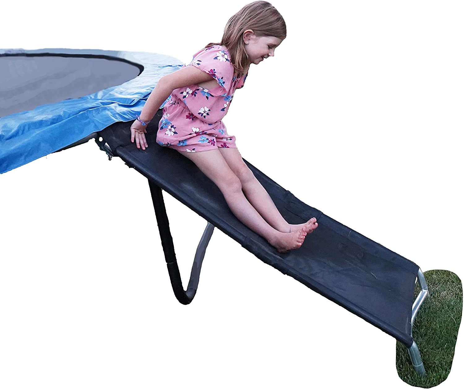 Trampoline Pro Jump Slider, Trampoline Ladder Ramp Slide