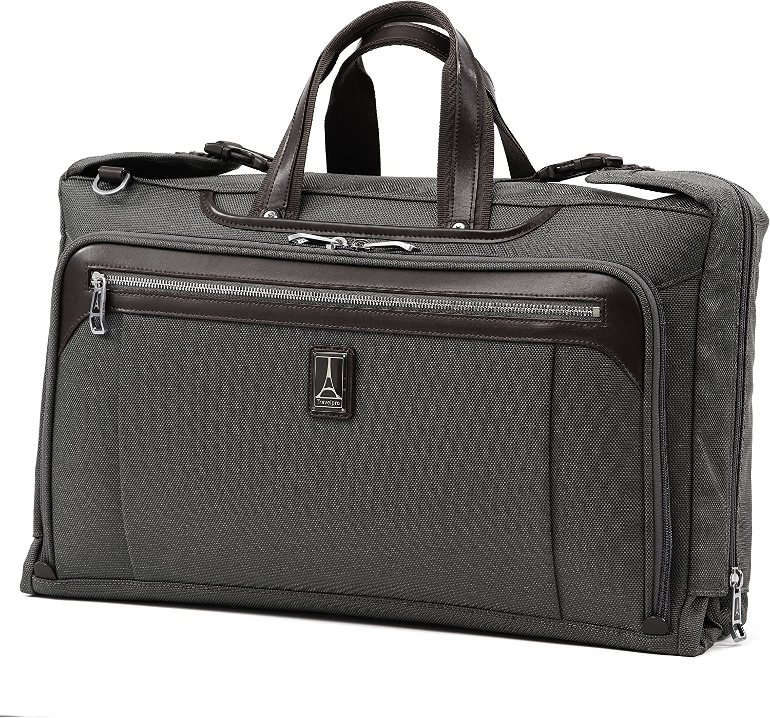 Travelpro Platinum Elite-Tri-Fold Carry-On Garment Bag, 20-Inch - Vintage Grey