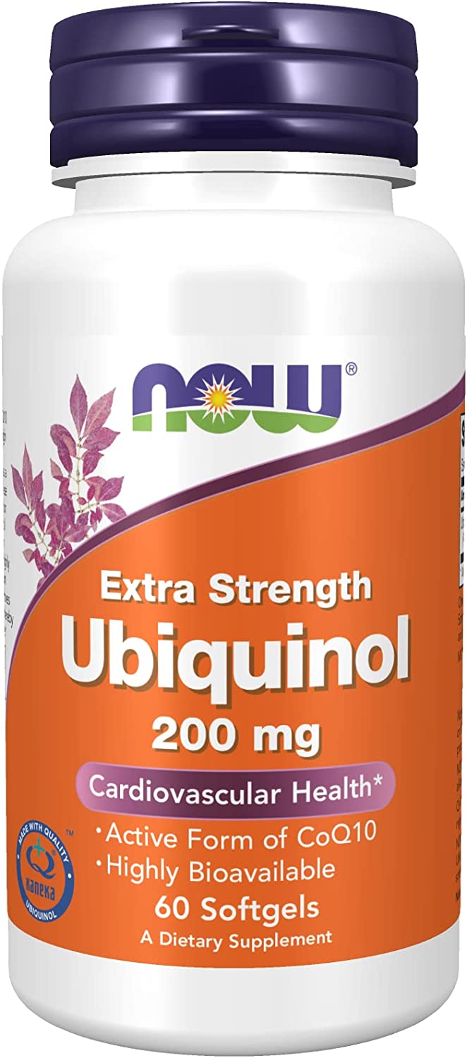 Ubiquinol 200 mg Extra Strength (Pack of 2) - 60 Softgels