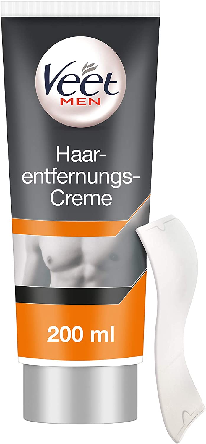 Veet Hair Removal Gel Crème for Men, Fast and Effective Formula - 6.7 Fl Oz (200ml)