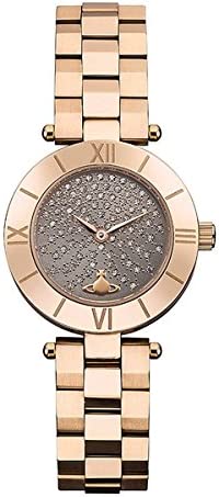 Vivienne Westwood Westbourne Stone Rose Gold-Tone Stainless Steel Watch VV092CHRS for Women