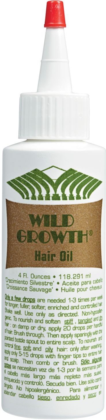 Wild Growth Hair Oil for Thick and Long Hair Growth - 4 Fl.Oz (118ml)