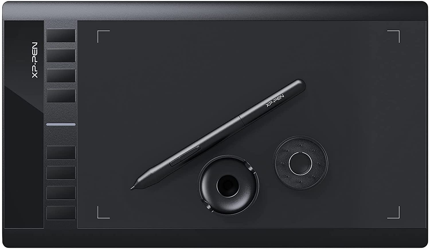 XP-PEN Star03 12" XP-PEN Star03 V2 Drawing Tablet Graphics Drawing Pen Tablet with 8192 Levels Pen Pressure Battery-Free Stylus Passive Pen Signature Board with 8 Hot Keys (Black)Graphics Drawing Pen Tablet Drawing Tablet Battery-free Stylus Passive 