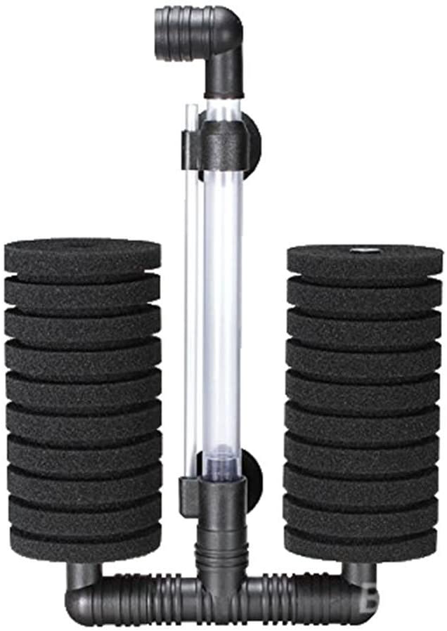 XY-2822 Air Pump Double Sponge Water Filter for Aquarium