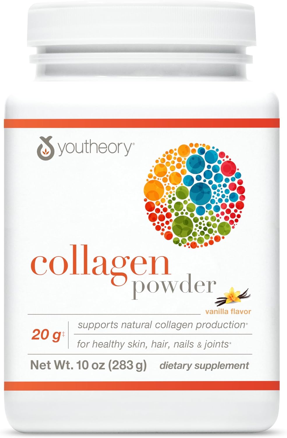 Youtheory Collagen Powder with Vitamin C & Biotin – Nurture Your Skin, Hair & Joints