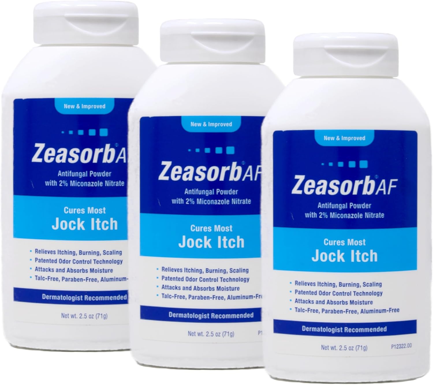 Zeasorb Antifungal Powder - Sweat Protection for Jock Itch & Athlete's Foot in Pakistan - 2.5 Oz (71g)